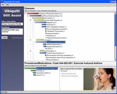 Differential medical diagnoses can be obtained from datasets representing patient records, health guidelines, medical claims, etc.
