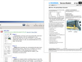 Search results display information at the appropriate location within even large documents Search results display information at the appropriate location within even large documents